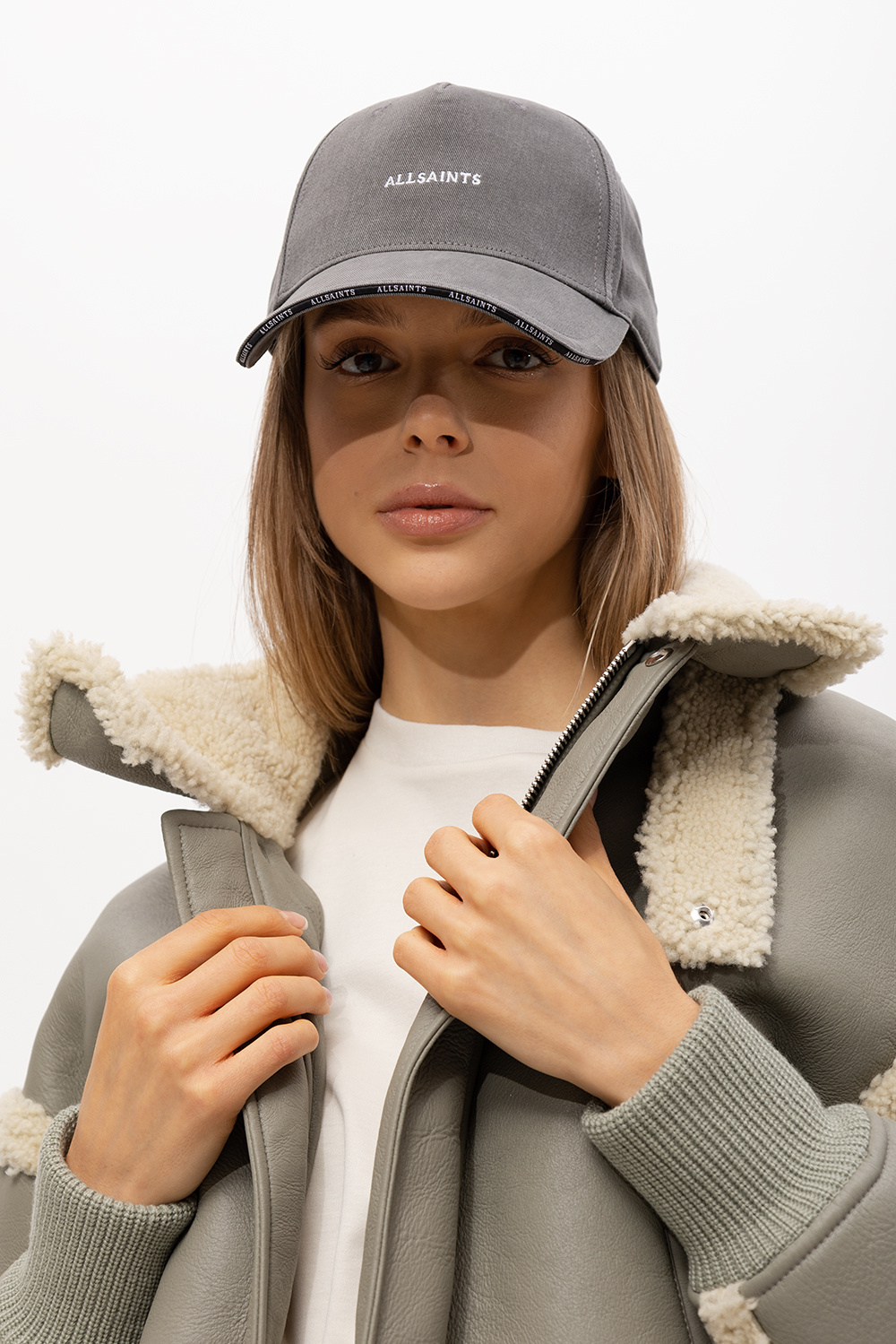 SchaferandweinerShops AG - Grey Baseball cap AllSaints